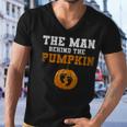 The Man Behind The Pumpkin Men V-Neck Tshirt