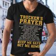 Trucker Truckers Prayer Truck Driving For A Trucker Men V-Neck Tshirt
