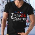 Trump Desantis 2024 Make America Florida Election Logo Tshirt Men V-Neck Tshirt