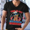 Trump Time To Get Star Spangled Hammered 4Th Of July Great Gift Men V-Neck Tshirt