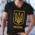 Ukraine Trident Shirt Ukraine Ukraine Coat Of Arms Ukrainian Patriotic Men V-Neck Tshirt