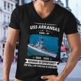 Uss Arkansas Cgn Men V-Neck Tshirt