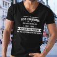 Uss Emmons Dd Men V-Neck Tshirt