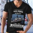 Uss Fiske Dd Men V-Neck Tshirt