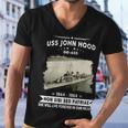 Uss John Hood Dd Men V-Neck Tshirt