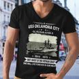 Uss Oklahoma City Clg 5 Cl V2 Men V-Neck Tshirt