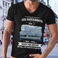 Uss Sacramento Aoe Men V-Neck Tshirt