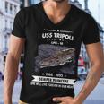 Uss Tripoli Lph Men V-Neck Tshirt