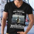 Uss Truxtun Cgn 35 Dlgn Men V-Neck Tshirt