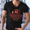 Vintage Distressed Washington Dc Football Team Tshirt Men V-Neck Tshirt