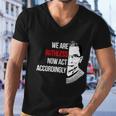 We Are Ruthless Now Act Accordingly Notorious Ruth Bader Ginsburg Rbg Men V-Neck Tshirt