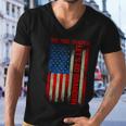 We The People Lets Go Brandon Patriotic Men V-Neck Tshirt