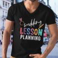 Wedding Planning Not Lesson Funny Engaged Teacher Wedding Men V-Neck Tshirt