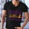 Wicked Little Cutie Halloween Quote Men V-Neck Tshirt