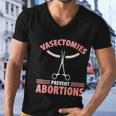 Womenss Funny Vasectomy Retired Baby Maker Vasectomy Survivor Men V-Neck Tshirt