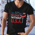 You Cant Spell Sausage Without Usa Plus Size Shirt For Men Women And Family Men V-Neck Tshirt