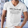 Afro Latino Dictionary Style Definition Tee Men V-Neck Tshirt