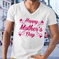Happy Mothers Day Hearts Gift Men V-Neck Tshirt