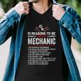 10 Reasons To Be With A Mechanic For Men Car Mechanics Men V-Neck Tshirt
