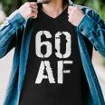 60 Af 60Th Birthday Men V-Neck Tshirt