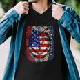 American Flag Usa 4Th Of July V2 Men V-Neck Tshirt