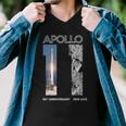 Apollo 11 50Th Anniversary Design Tshirt Men V-Neck Tshirt