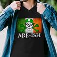 Arr-Ish Irish Pirate St Patricks Day Flag Tshirt Men V-Neck Tshirt