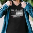 Ask Me About Medicare Health Insurance Consultant Agent Cool Men V-Neck Tshirt