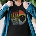 Awesome Dads Have Tattoos And Beards Vintage Fathers Day Dad Papa Father Grandpa Men Gift Unisex Men V-Neck Tshirt Awesome Dads Have Tattoos And Beards Vintage Fathers Day Dad Papa Father Grandpa Men Gift Unisex Men V-Neck Tshirt