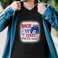 Back Up Terry Put It In Reverse 4Th Of July American Flag Men V-Neck Tshirt