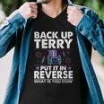 Back Up Terry Put It In Reverse Firework Funny 4Th Of July V2 Men V-Neck Tshirt