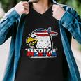 Bald Eagle Mullet American Flag Merica 4Th Of July Great Gift Men V-Neck Tshirt