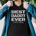 Best Daddy Ever Funny Fathers Day Gift For Dads 007 Gift Men V-Neck Tshirt