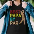 Best Papa By Par Tshirt Men V-Neck Tshirt