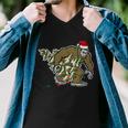 Bigfoot Stole Christmas Tshirt Men V-Neck Tshirt