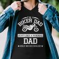 Biker Dad Tshirt Men V-Neck Tshirt