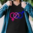 Bisexual Bi Pride Shirt Gay Parade Lgbtq Tshirt Men V-Neck Tshirt