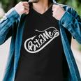 Bite Me Fish Hook Funny Fishing Tshirt Men V-Neck Tshirt