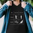 Boolean Logic Alive And Dead Funny Programmer Cat Tshirt Men V-Neck Tshirt