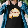 Canceled Washington Football Team Tshirt Men V-Neck Tshirt