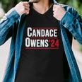 Candace Owens For President 2024 Political Men V-Neck Tshirt