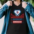 Caregiver Superhero Official Aca Apparel Men V-Neck Tshirt