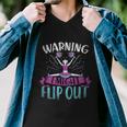 Cheering Practice Cheerleading Flip Funny Cheerleader Gift Men V-Neck Tshirt