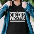 Cheers Fuckers Shamrock Men V-Neck Tshirt