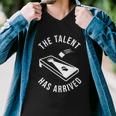 Cornhole The Talent Has Arrived Gift Men V-Neck Tshirt