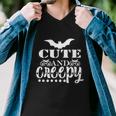 Cute And Creepy Halloween Quote Men V-Neck Tshirt