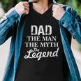 Dad The Man Myth Legend Men V-Neck Tshirt