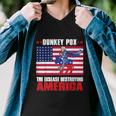 Donkey Pox The Disease Destroying America Anti Biden V2 Men V-Neck Tshirt