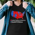 Dumbfuckistan Vs United States Of America Election Map Republicans Tshirt Men V-Neck Tshirt