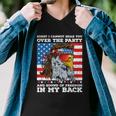 Eagle Mullet Sound Of Freedom Party In The Back 4Th Of July Gift Men V-Neck Tshirt